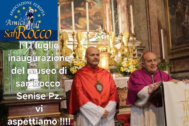Fratel Costantino De Bellis e S.E. Mons. Domenico Sigalini all'inaugurazione del museo