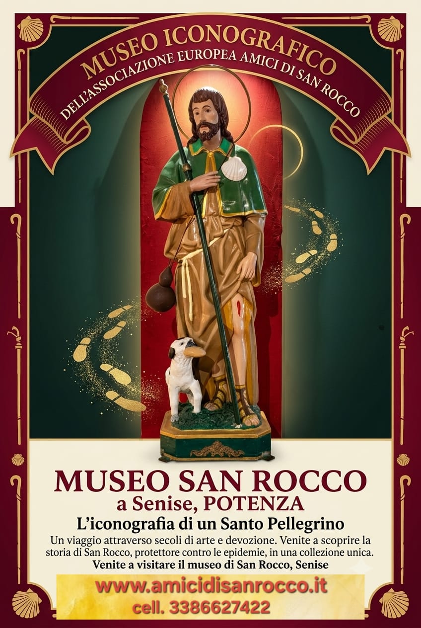 Locandina del Museo San Rocco a Senise, Potenza