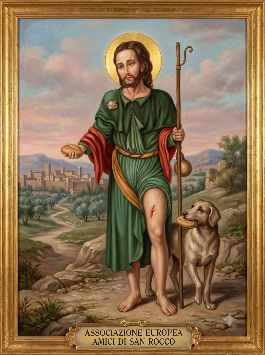 Dipinto di San Rocco, Associazione Europea Amici di San Rocco