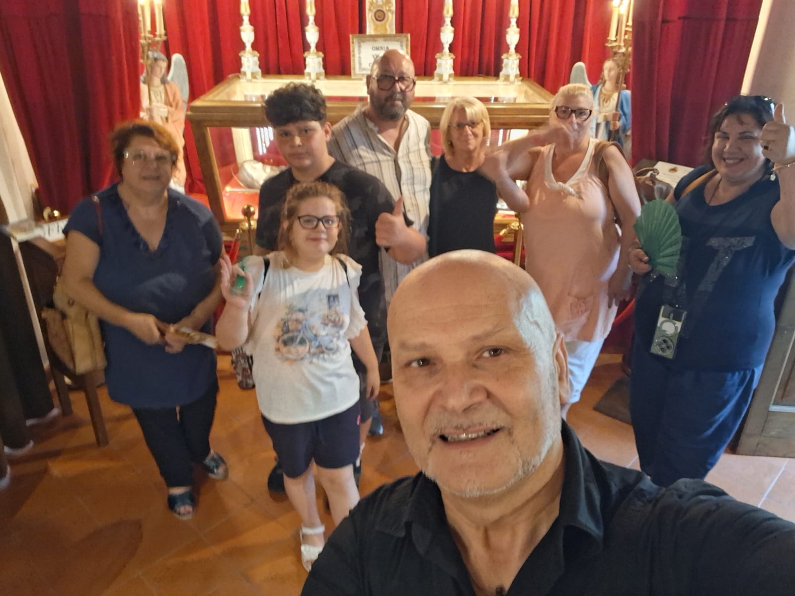 Devoti di San Rocco in visita al Museo Iconografico di Senise